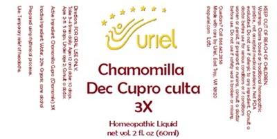 Chamomilla Dec Cupro Culta 3x Liquid (Chamomilla Dec Cupro Culta 3x Liquid)